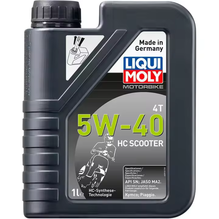 Liqui Moly Aceite De Motor 4t 5w40 Hc Scooter 1l - 1