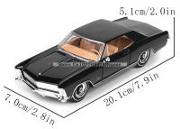 Modelo De Coche De Aleación Maisto 1:26 1965 Buick Riviera Decoración Artesanal Colección Juguete Regalo Fundido a Presión - details 1