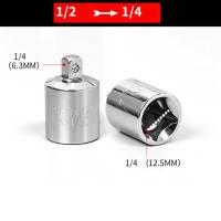 Convertidor De Llave De Hombre a Mujer 1/4" 3/8" 1/2" Adaptador De Destornillador En Acero Inoxidable Para Herramientas De Reparación - details 11