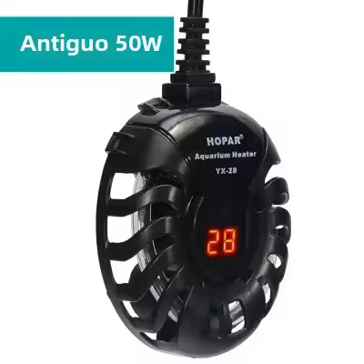 Pequeño Aquecimento De Acuario LED Con Pantalla Digital Nivel De Agua Bajo Para Tanque De Tortuga Automático Temperatura Exploración Resistente 25W US Plug - 1