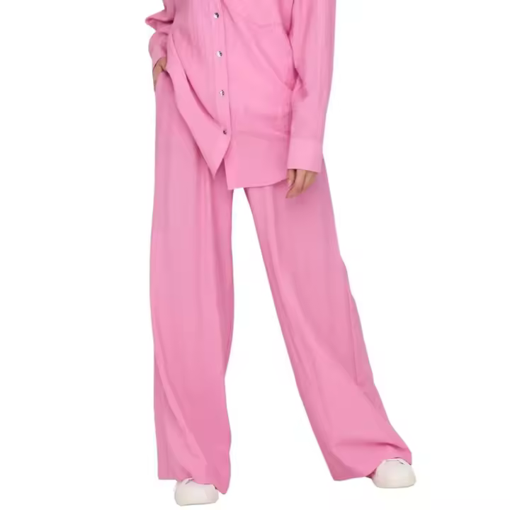 ONLTANIA LIFE HW PULL-UP PANT WVNFuchsia Pink - 1
