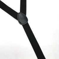 Suspensión Para Hombres 2.5cm Ancho Con 3 Gancho Creativo Ajustable Moda Pantalones Casuales Suspenders De Poliéster - details 4