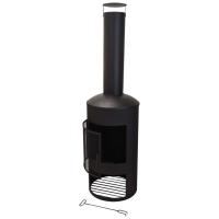 ProGarden Chimenea de metal 158 cm - details 0