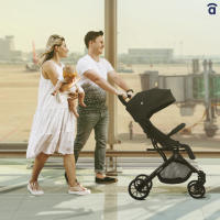 Asalvo Silla de Paseo Kubic 2 - Cochecito de bebé ultraligera, Compacta, Reclinable, Plegado Automático y Carrito de bebe apto como Equipaje de Mano - details 0