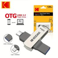 Kodak K273OTGUSB Memoria USB 3.2 Alta Velocidad 32GB 256GB Para Almacenamiento De Teléfonos Móviles Y Computadoras - details 2