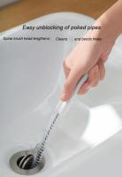 Cepillo De Limpieza Para Tubos Largo Y Flexible Para Cocina Baño Cepillo De Aseo Para Desobstruir Tuberías De Cocina Y Baño Con Cerradura De Agujero Herramienta De Limpieza Doméstica Ecológica - details 8