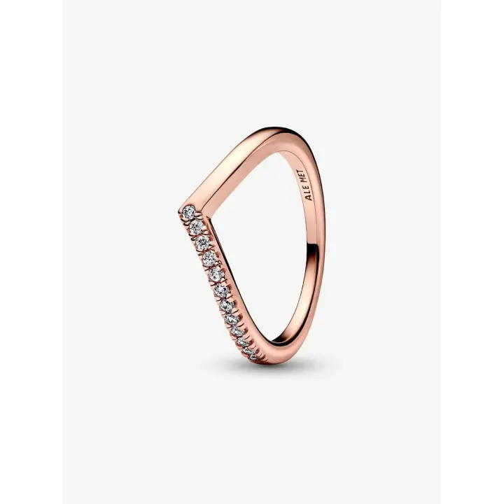 Pandora Timeless Wish Half Sparkling - Baño de Gold Rose de 14K - 1