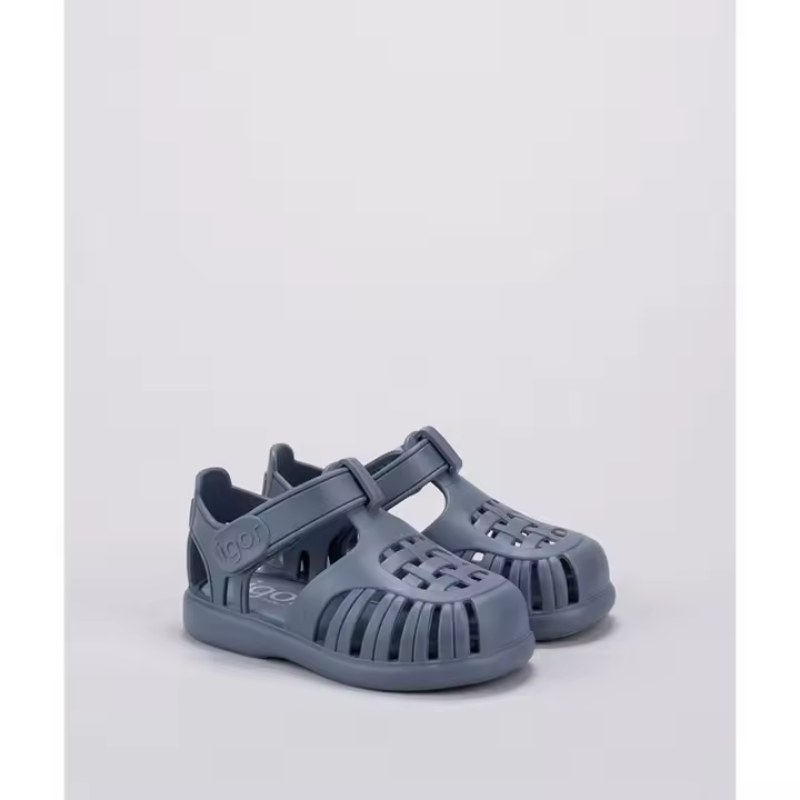 Cangrejeras Sandalias Tobby Solid Océano – Igor - 1