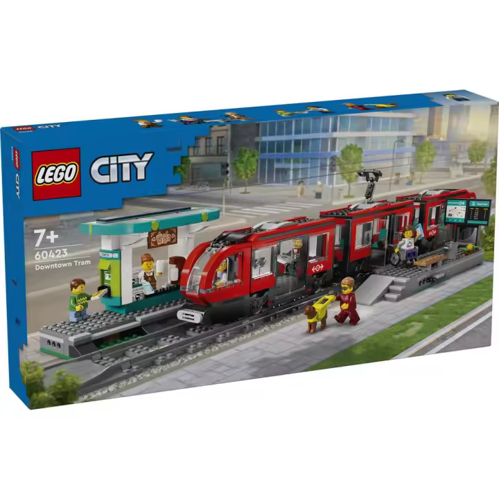 Lego City Tranvía y Estación del Centro 60423 Lego city LEGO - 1
