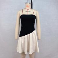 Vestido De Encaje Estampado Explosivo Sin Espalda Para Mujer Estilo Francés Elegante Y Moderno Para Verano Vestido Sexy Y Club - details 1