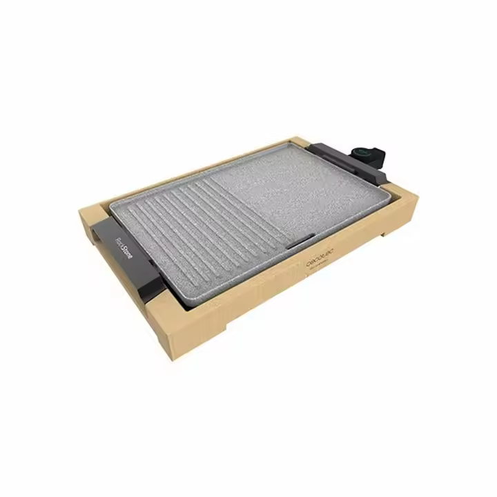 Plancha de Cocina Cecotec TASTY&GRILL 2000 Bambú - 1