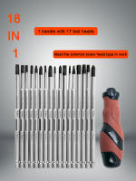 Juego De Destornilladores Magnéticos 18 En 1 De Alta Calidad Para Electrónica Y Computadoras Con Punta De Aleación De Acero Incluye Phillips Torx Y-Tipo Y Hexagonal Kit De Destornilladores Multifuncionales Para Xiaomi iPhone - details 3