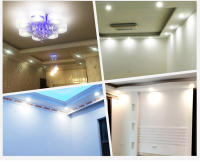 HKOSM Lámpara De Bajo Techo LED Dimmable 5W 7W 12W Cuerpo Blanco Cobertura COB 110V-220V Fijación Revestida Luz Interior - details 13