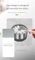 Nuevo Timer De Cocina De Acero Inoxidable Con Alarma Visual Y Magnético 60 Minutos Timer De Cocina Con Alarma Fuerte Y Magnética - details 0