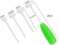 4pcs Vegetable Corer for Home Kitchen, 4 Sizes for Coring and Hollowing Out Vegetable, Fruit - details 2