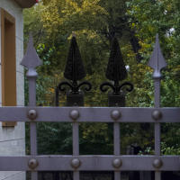 10 Pcs Cubiertas De Columna Para Valla Cabezas De Murdle En Plástico Accesorios Para Jardín Capas De Poste Decorativas - details 2