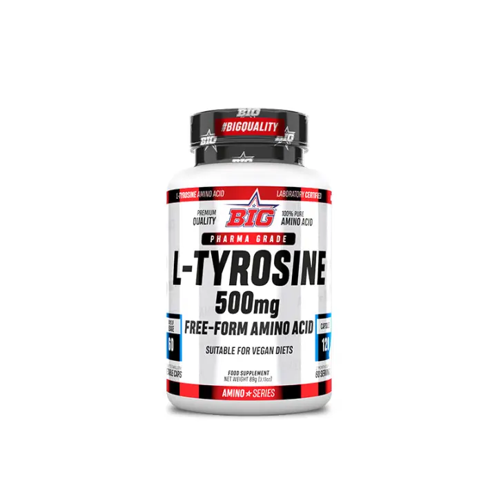 L-Tyrosine 500mg 120 Cápsulas - BIG - 1