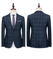 Traje De Tres Piezas Para Hombre 2025 Con Botón De Moda Boda Negocios Casual Trabajo Formal Chaleco Pantalones M-5XL - details 9