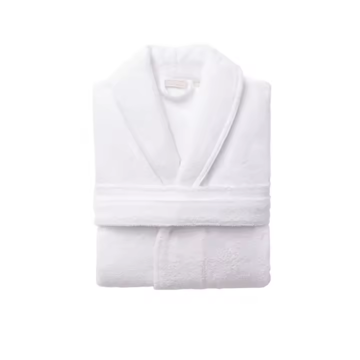Albornoz S/M 100% algodón 360GSM blanco Scalpers Home - 1