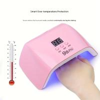Secador De Uñas Trapezoidal 9SPro Lámpara LED UV Profesional Con Sensor Y Pantalla LCD Herramienta De Manicura - details 6