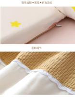 Almohada para bebé con diseño de panal, transpirable, plegable, lavable, portátil, para cama de bebé, relajante, biónica, colchón de viaje - details 0