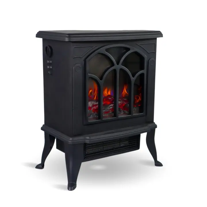 Chimenea eléctrica Mobiclinic 1800W Llama 3D Protección sobrecalentamiento Temperatura regulable Decorativa Ira - 1