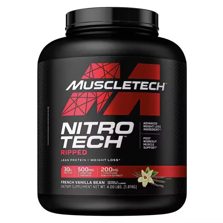 Nitro Tech 100% Whey Gold- 4 Lb - MUSCLETECH Protein - 1