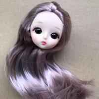 Muñeca De Juguete DIY Con Cabeza De Muñeca De Anime Larga Y Colorida Ojos Estelares Para Niñas Regalo De Vestir Muñeca De 1/6 - details 20