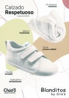 Zapatillas Deportivas Blanditos by Crios, Color rosa palo, Modelo Londres, Calzado deportivo saludable y cómodo para primeros pasos. Drop 0. - details 2