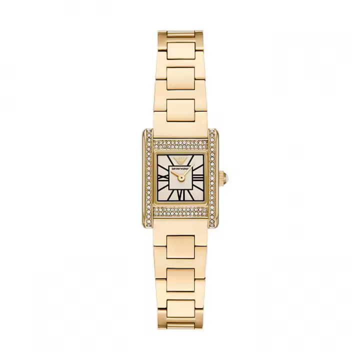 Reloj de mujer AR11663 de acero inoxidable dorado - 1