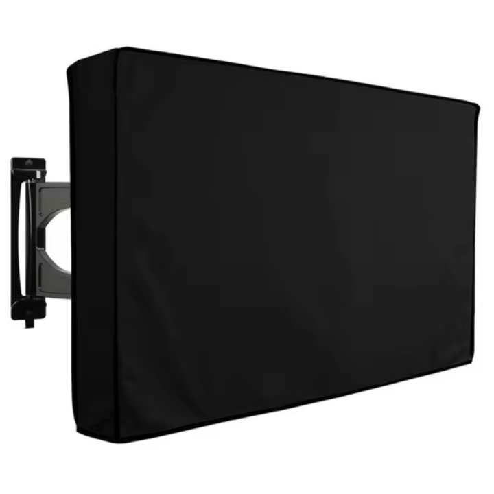 Funda protectora portátil para TV, tela Oxford 600D, transpirable, antipoop, negra, impermeable, - 1