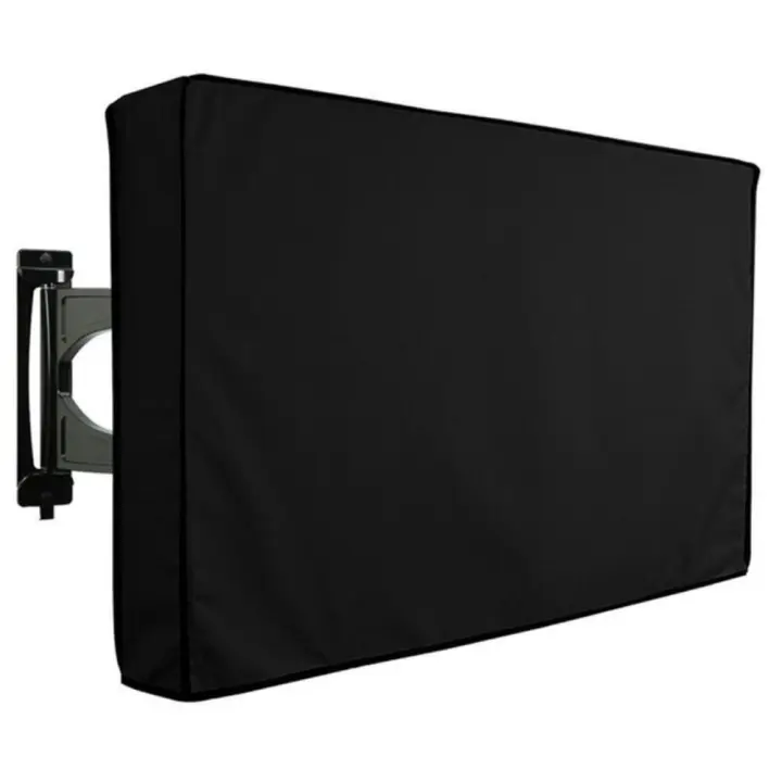 Funda protectora portátil para TV, tela Oxford 600D, transpirable, antipoop, negra, impermeable, - 1