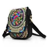 Bolso De Hombro Para Mujer Yogodlns Vintage Bordado Floral Pochete De Viaje Bolsa Bandolera Cremallera Pequeño Bolso De Mano - details 3