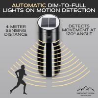Aplique solar LED de pared para exterior con sensor Día/Noche - details 4