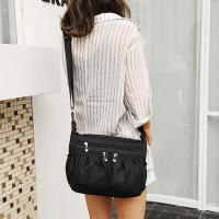 Bolso cruzado de nailon para mujer, bandolera de gran capacidad con múltiples bolsillos, para ir de compras, de viaje, de ocio - details 14