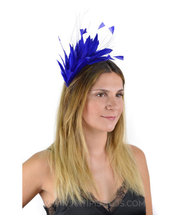1 Pieza Tocado De Plumas Falsas De Los Años 20 Tocado De Reina De Baile