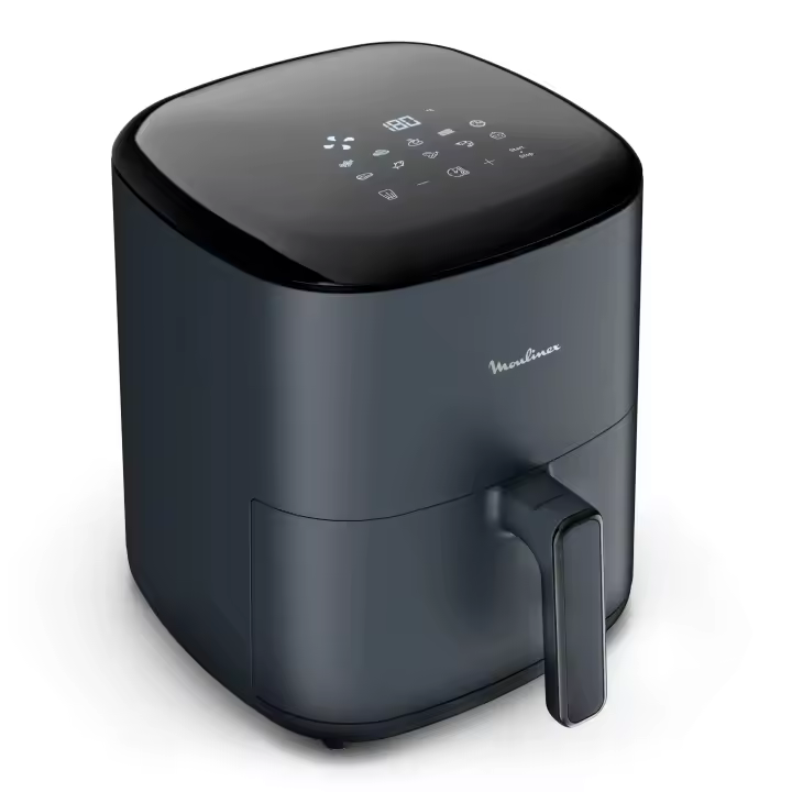 Moulinex - Freidora de aire EZ245B20 de 5 L y 1500 W en color Java Pepper, ideal para cocinar familias sanas con poco aceite y textura crujiente - 1