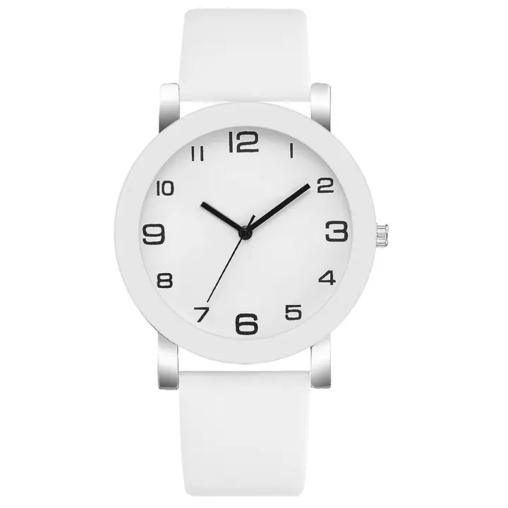 Reloj De Lujo Para Hombre Montre Homme Relogio Masculino Casual De Cuero Quartz Con Dial Redondo Simplicidad Reloj De Pulsera Para Regalo - 1