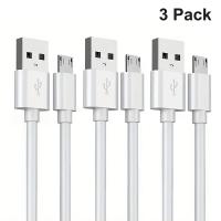NNBILI 3PCS Cable Micro USB 2.4A Carga Rápida Cable De Teléfono Móvil Compatible Con Xiaomi Samsung Android Cable De Carga Tipo-C - details 8