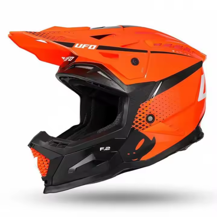 Ufo Casco Off-road Echus Naranja Adulto - 1
