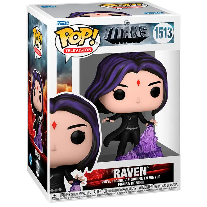 Figura Pop Titans Raven-Figura de Vinilo Coleccionable - Idea de Regalo- Mercancia Oficial - Juguetes para Niños y Adultos - Movies Fans - Muñeco para Coleccionistas y Exposición - 1