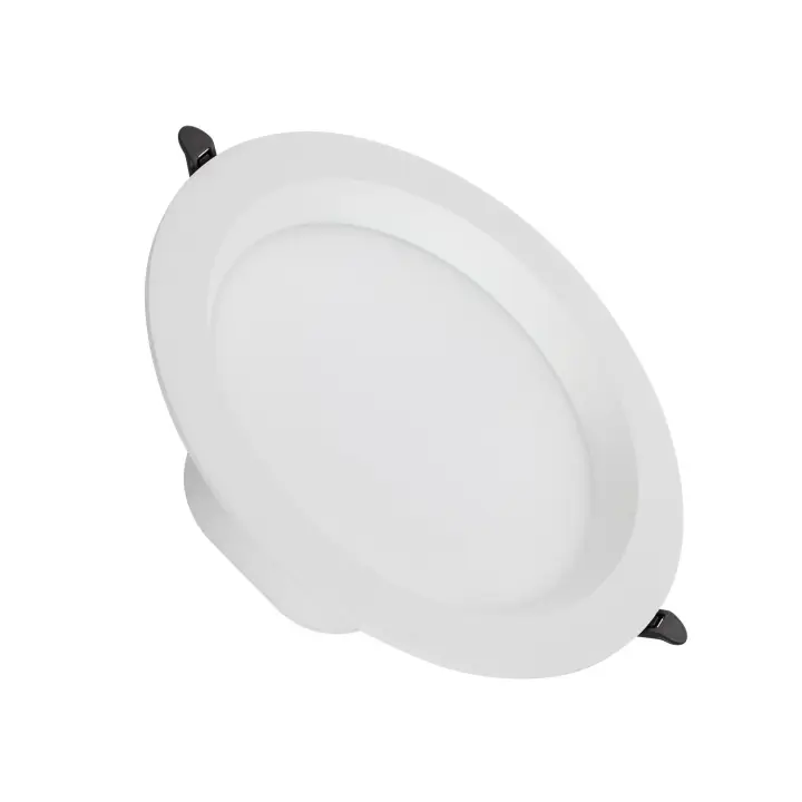 Ledkia Downlight LED 24W Circular LUX CRI90 Corte Ø 200 mm IP44 No Flicker 2700K Blanco Cálido - 1