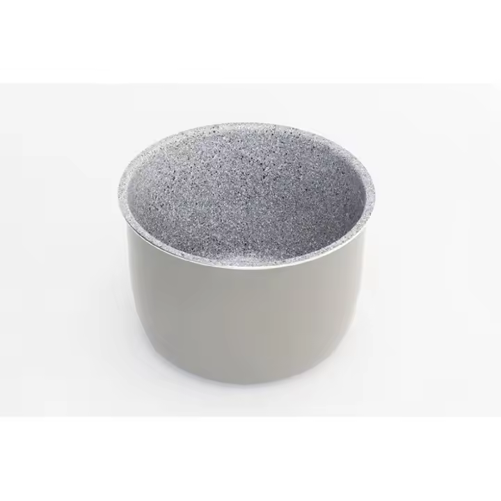 Cecotec 2121 Cubeta cerámica con Antiadherente tricapa Excélsior. Apta para ollas programables GM de 6 litros Gris Libre de contaminantes PTFE. - 1