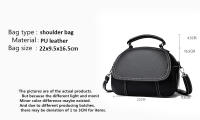 Bolso De Hombro Para Mujer Lujo Con Doble Cremallera Cuero PU Suave Bolso Cruzado Con Teléfono Monedero Clutch De Moda Estilo Mariposa - details 0