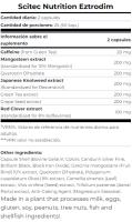 HOS: Hormone Optimization System 250 Cápsulas - Scitec Nutrition - details 4
