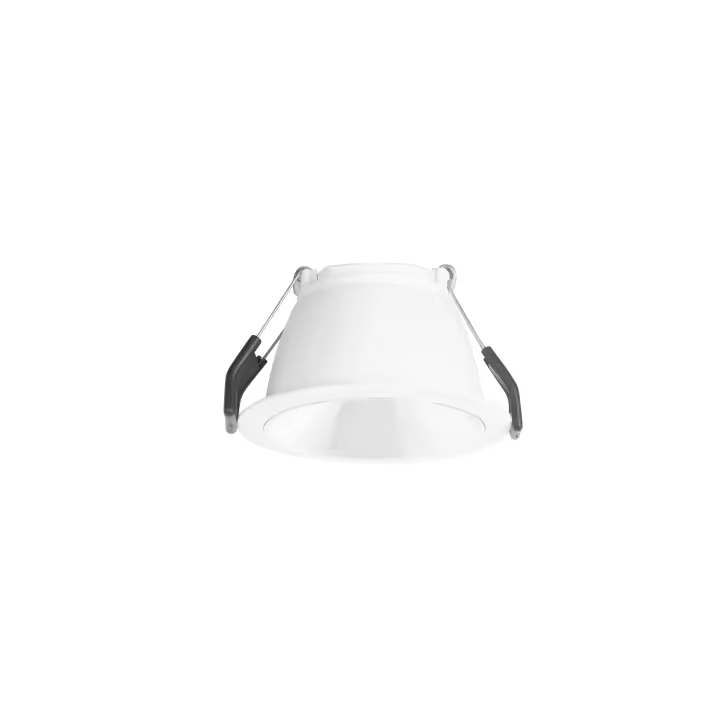 FORLIGHT Mode - Foco LED Empotrable de Techo de 8 |9cm de Diámetro. Downlight Ojo de Buey LED 5.4W Blanco Cálido 3000K. Para Ag - 1
