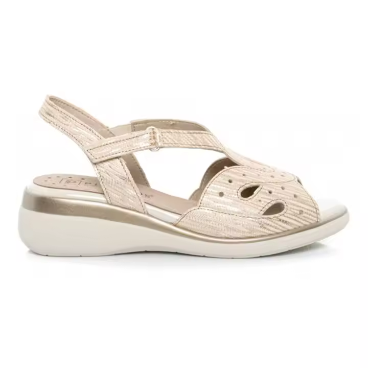 Shoes Sandalias Mujer marca Pitillos modelo 5591 para mujer en color oro - 1