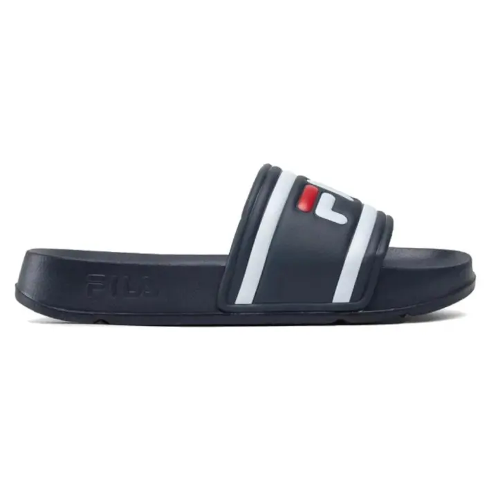 Fila FFT0028 Chanclas de piscina Morro para mujer en azul marino de piel vegana - 1