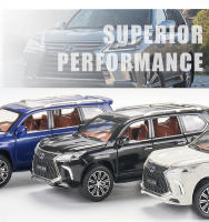 Modelo De Coche LX570 SUV a Escala 1:24 Con Luz Y Música Puertas Abiertas Función Retroceso Regalo Para Niños Vehículos De Tierra - details 7