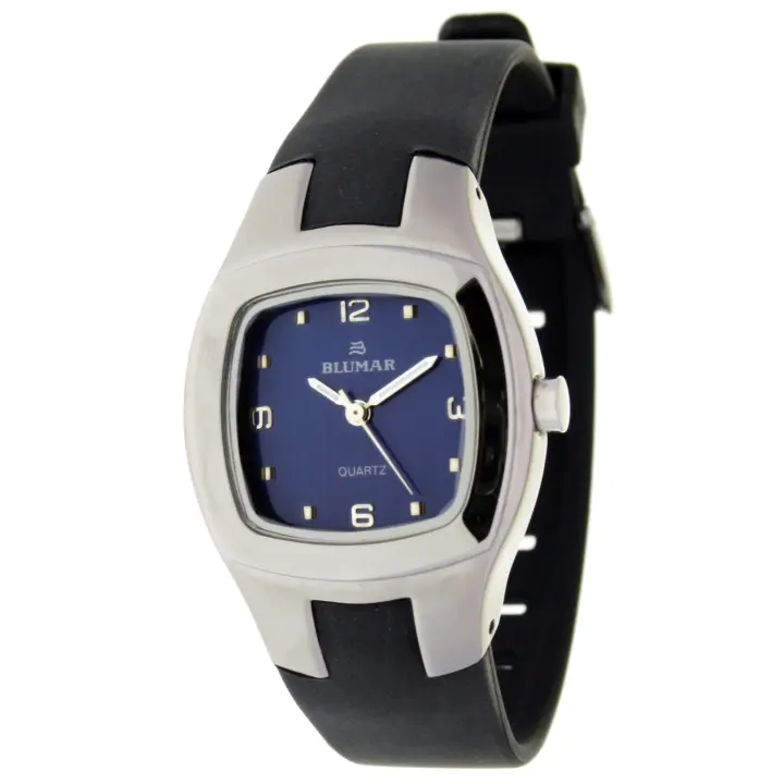 Blumar Bl-08356  Reloj Para Para Mujer Color Negro - 1